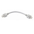 thumbnail image 1 of Halo HU102P LED Undercabinet Daisey Chain Connector, 6", White, 1 of 3