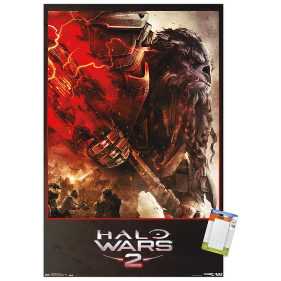 Halo: Halo Wars 2 - Face-Off Wall Poster, 22.375" x 34"