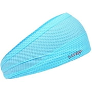 Halo Headband AIR Bandit 4 Wide Pullover Sweatband - Aqua