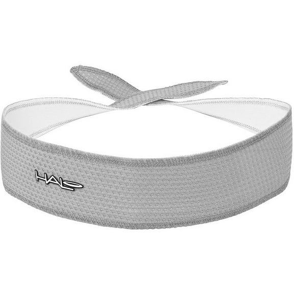 Halo Headband AIR I Tie Version Sweatband - Gray