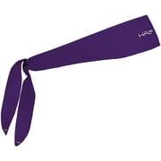 Halo Headband I Tie Version Sweatband - Purple
