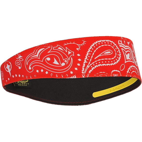Halo Headband II Pullover Sweatband - Paisley Red