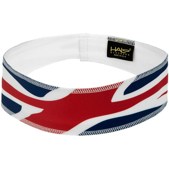 Halo Headband II Pullover Sweatband - UK Flag