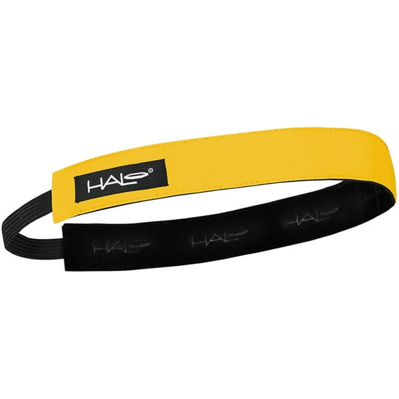 Halo Headband Sport Hairband - Yellow - 1" Wide