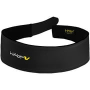 Halo Headband V Sweatband - Black