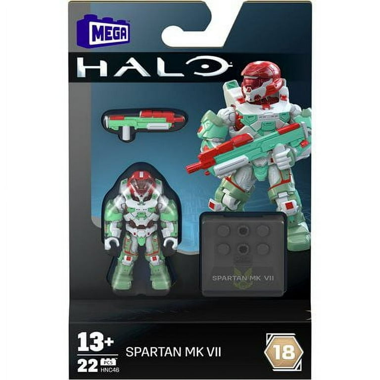 Halo Heroes Series 18 Spartan MK VII Mini Figure - Walmart.com Halo Heroes Series 18 Spartan MK VII Mini Figure - Walmart.com