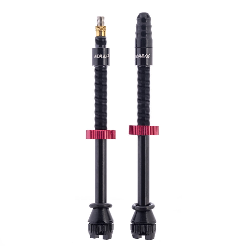Rallonges De Valve Presta 80mm Granite – Pour Roues à Section Profonde, Vendues Par Paire