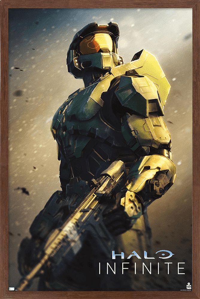 Halo Infinite - Become Wall Poster, 22.375" x 34", Framed