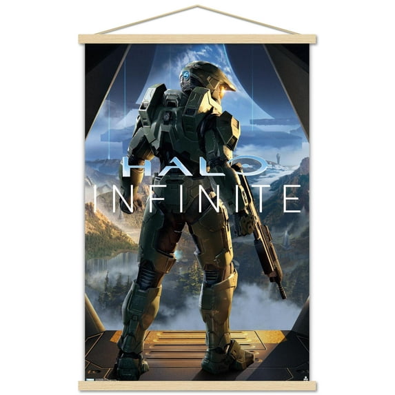 Halo Infinite - Key Art Wall Poster with Magnetic Frame, 22.375" x 34"
