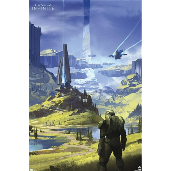 Halo Infinite - Master Chief Valley Wall Poster, 22.375" x 34"