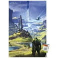 thumbnail image 1 of Halo Infinite - Master Chief Valley Wall Poster with Push Pins, 22.375" x 34", 1 of 3
