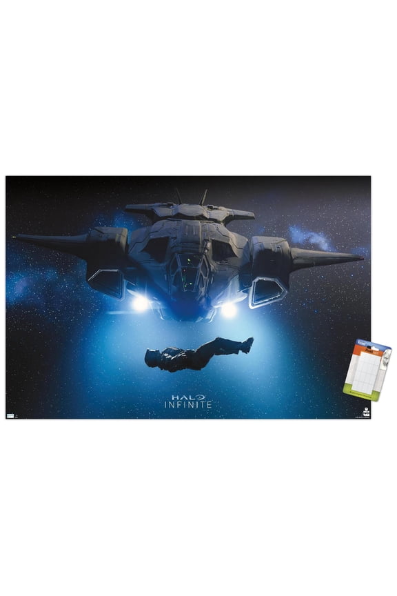 Halo Infinite - Master Chief in Space Wall Poster, 22.375" x 34"