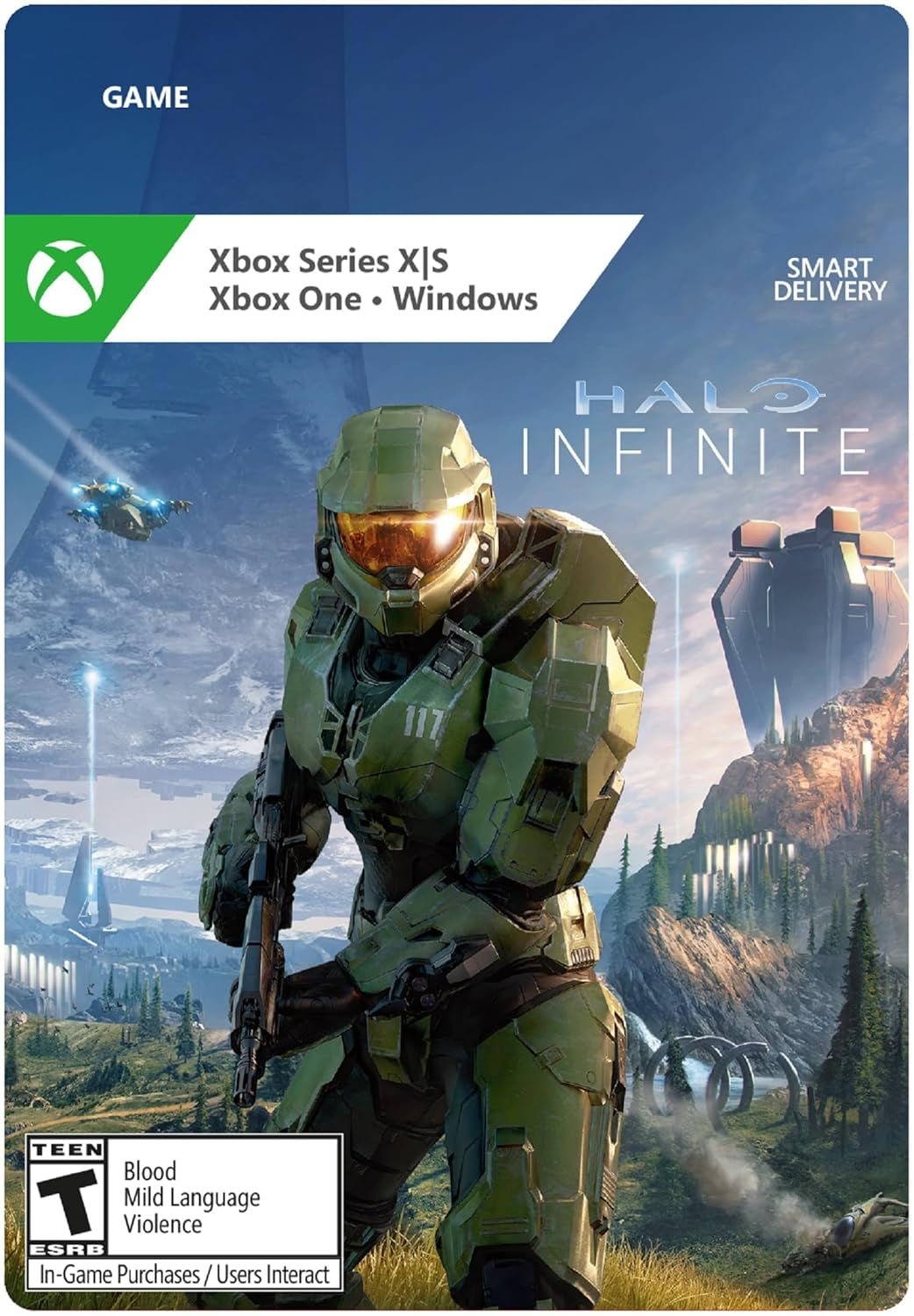 Halo Infinite Standard Edition For Xbox One, Xbox Series X Rated T