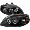 thumbnail image 1 of Halo LED Projector Headlights for 99 to 00 Honda Civic, Black - 10 x 21 x 26 in., 1 of 1