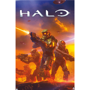 Halo - Master Chief Battle Wall Poster, 22.375" x 34"