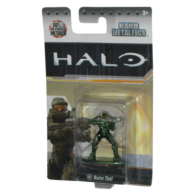 Halo Master Chief Nano Metalfigs Die-Cast Jada Toys Metal Mini Figure MS2
