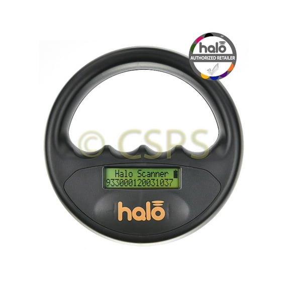 Halo Microchip Reader (Black)