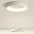 thumbnail image 1 of “Halo” Modern Round Ceiling Light - 18" - White - Adjustable CCT, 1 of 4