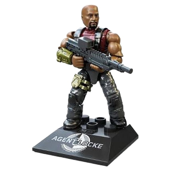 Halo Optics Mega Construx Halo Universe Heroes Series 15 Agent Locke Action Figure