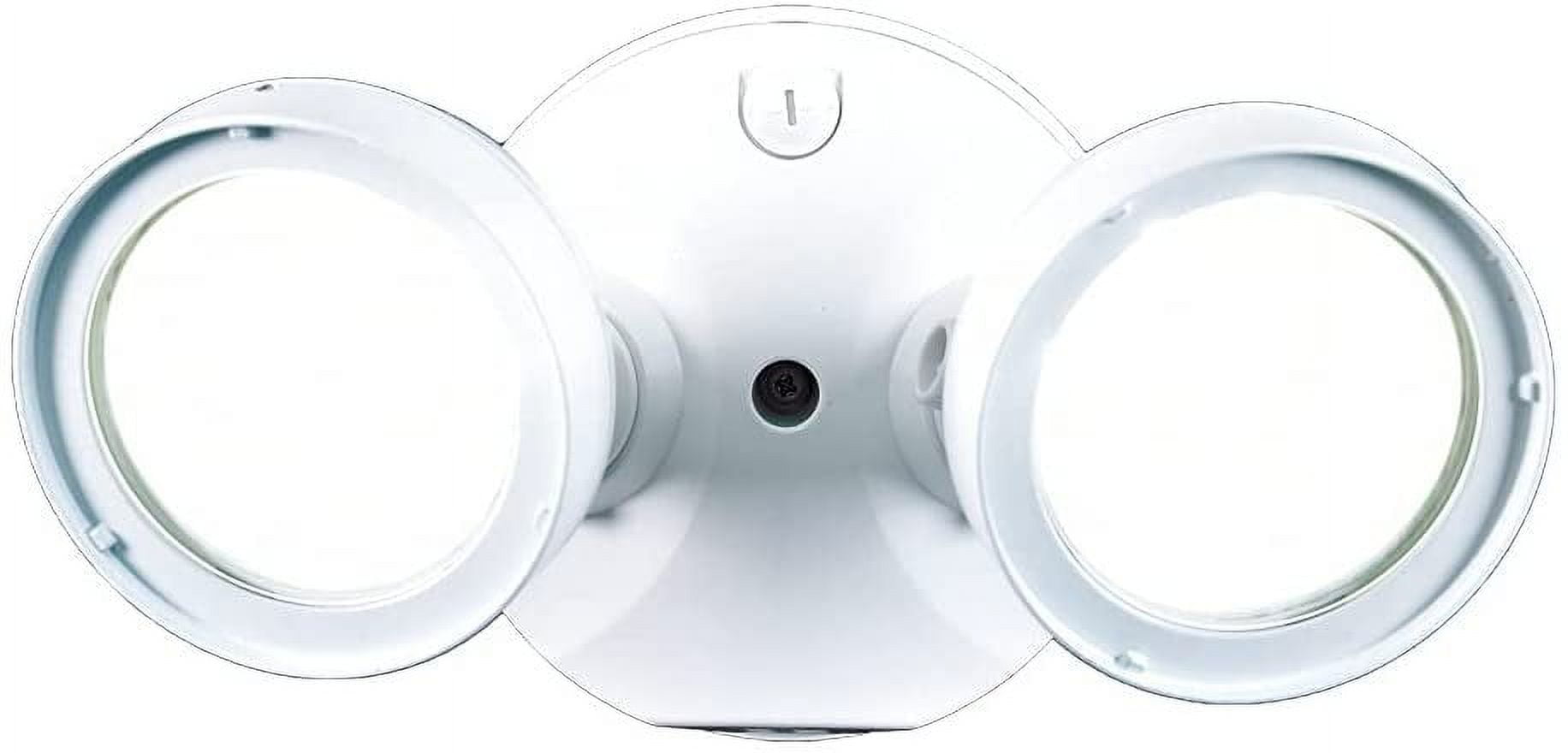 HALO LED Flood Security Light TGS2S402FRRW - Lumen Selectable, Motion Sensing - 2 Heads, White