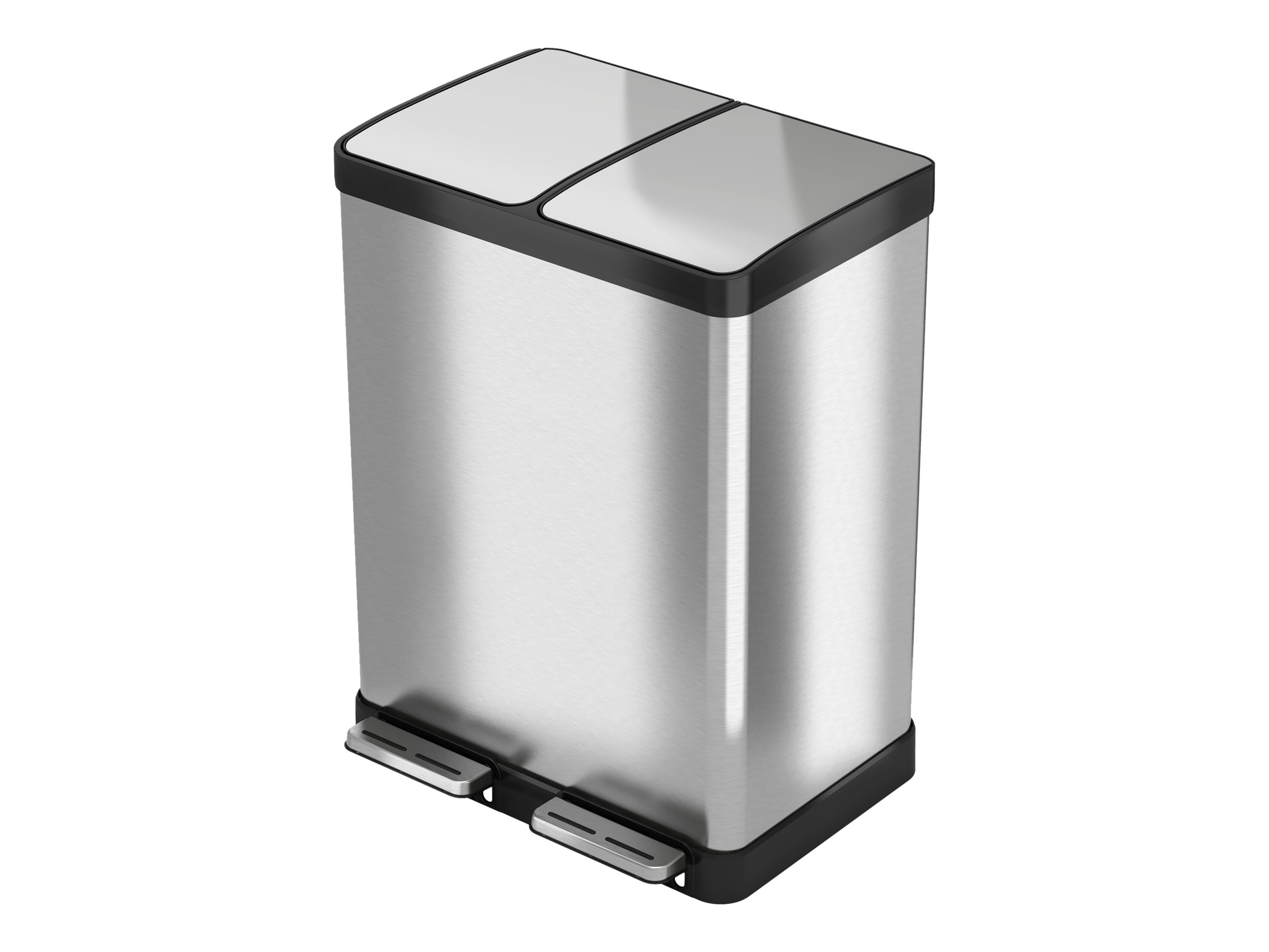 Halo Premium iTouchless SoftStep Trash can flip lid 15.9 gal
