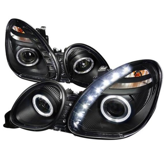 Halo Projector Headlight Black Housing for 98 to 05 Lexus GS300, 11 x 19 x 24 in.