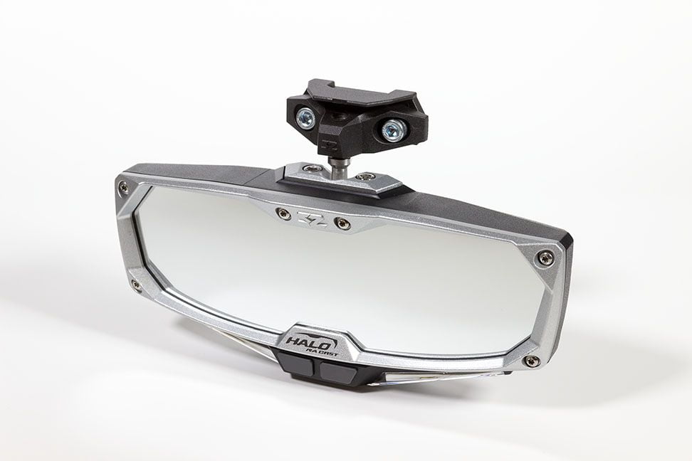 Seizmik Halo-RA LED Rearview Mirror with Cast Aluminum Bezel 56-18001 ...