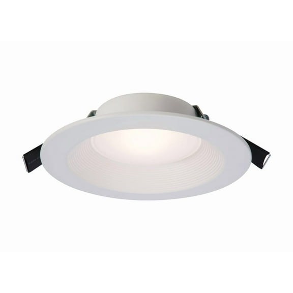 Halo 3008725 Recessed Direct Mount Light Trim RL6 Series Matte White 6" W LED 9 W Matte