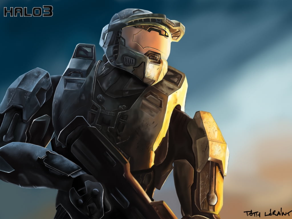 Halo Reach 3 1/4 Sheet Edible Photo Birthday Cake Topper Frosting Sheet ...