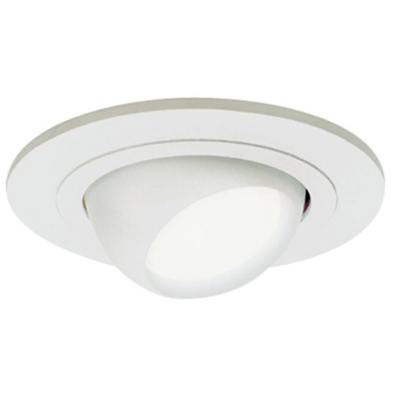Halo Recessed 998P 4Inch Trim Eyeball PAR16 Lamp Trim with White