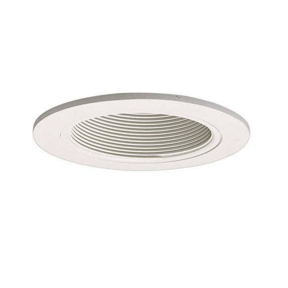 Halo Recessed Lighting 993W 4" White Baffle Trim With Coilex Baffle