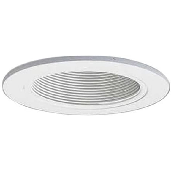 Halo Recessed Lighting 993W 4" White Baffle Trim With Coilex Baffle