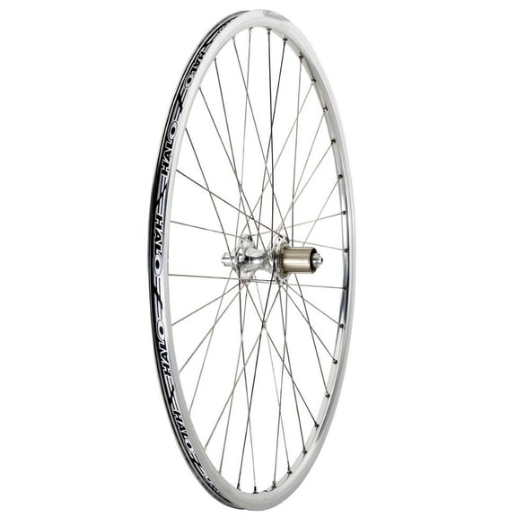 Halo Retro Rear Wheel, 32h, Polished Silver