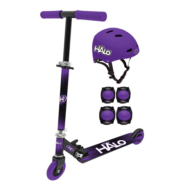 Halo Rise Above Scooter Combo Purple Including 1 Scooter, 1 Helmet