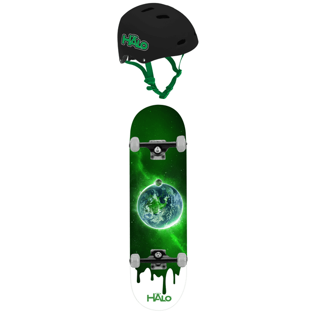 Halo Rise Above Skateboard Combo, Green