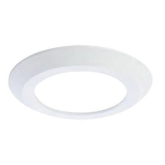 halo 90cri led flush mount disk light, 4-inch, white - sld405930wh