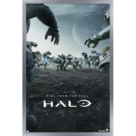 Halo: Season 2 - Surrounded One Sheet Wall Poster, 14.725" x 22.375" Framed