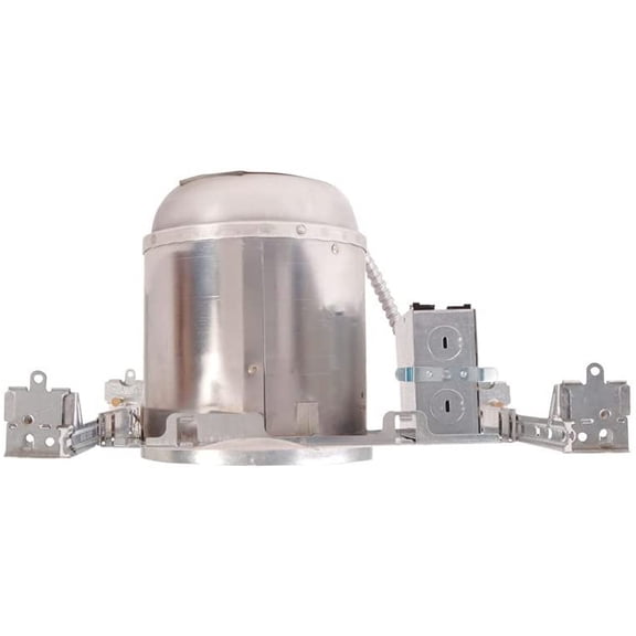 Halo Silver 6 in. W Aluminum LED Recessed Lighting Housing 20 watt