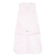 HALO SleepSack Swaddle, 100% Cotton, Soft Pink, Newborn Girls, 0-3 Months