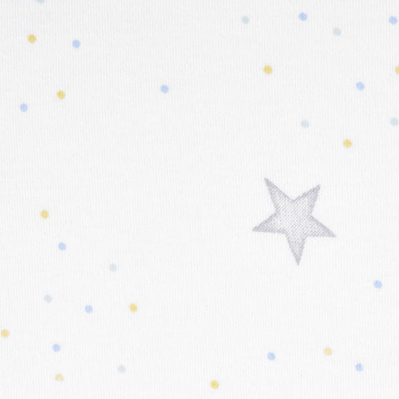 HALO SleepSack Swaddle, 100% Cotton , Stardust, Infant, Unisex, Small, 3-6 Months