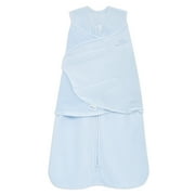 HALO SleepSack Swaddle, Micro-Fleece, Boys, Baby Blue, Infants, 3-6 Months