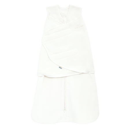 Halo SleepSack Swaddle, Micro-Fleece, Cream, Infant, Unisex, Small, 3-6 Months