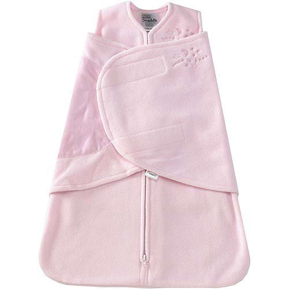 Halo® Sleepsack® Swaddle, MicroFleece, Soft Pink, Infant Girls, Small