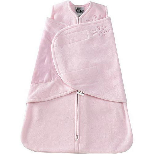 Halo® Sleepsack® Swaddle, MicroFleece, Soft Pink, Infant Girls, Small