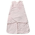 thumbnail image 1 of HALO SleepSack Swaddle, Plushy Dot Velboa, Pink, Girls, Newborn, 0-3 Months, 1 of 4