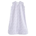 thumbnail image 1 of HALO SleepSack Wearable Blanket, 100% Cotton, Aster Flowers-Purple, Toddler Girls, Large, 12-18 Months, 1 of 4