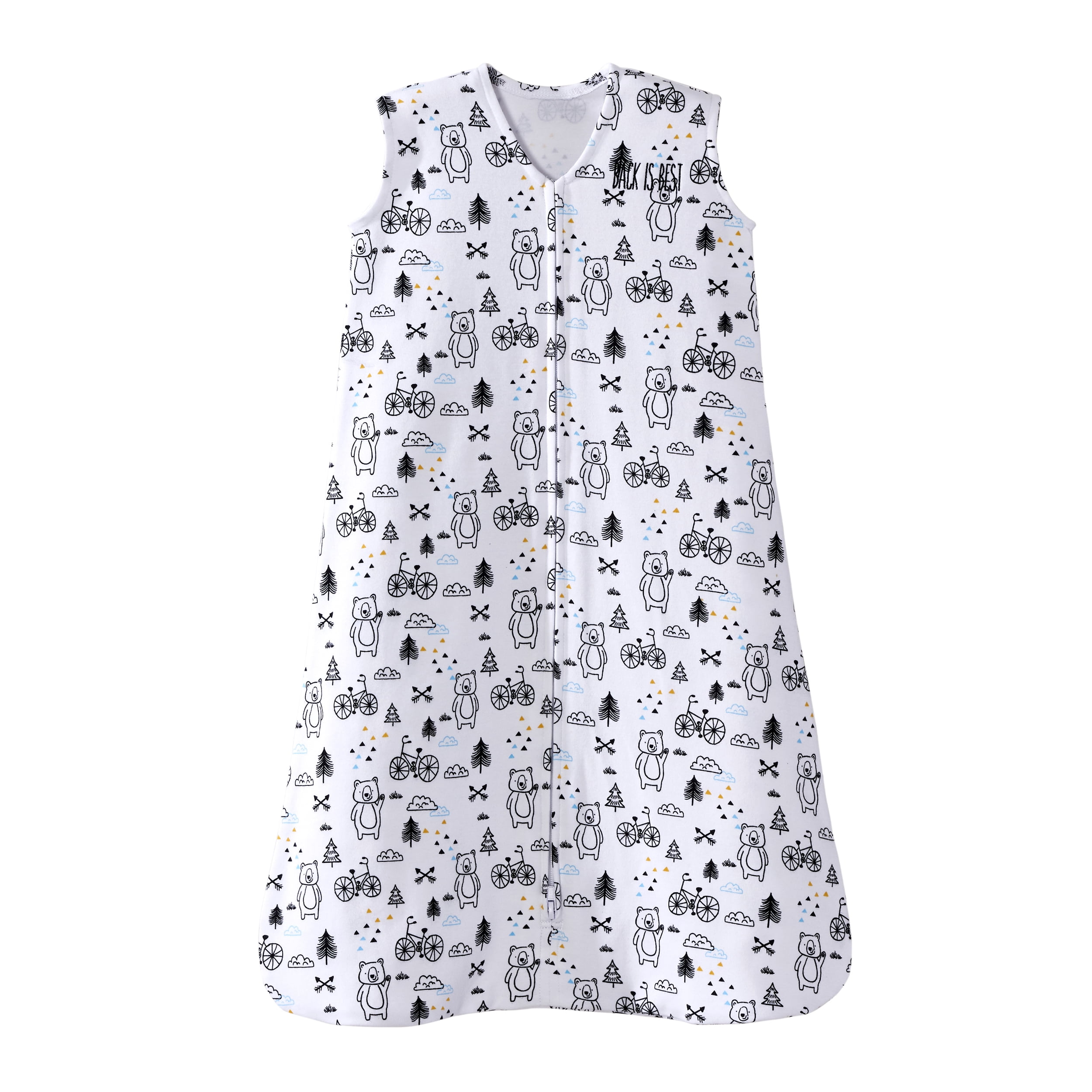 HALO SleepSack Wearable Blanket, 100% Cotton, Huggy Bears, Toddler, Unisex, Large, 12-18 Months