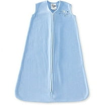 HALO SleepSack Wearable Blanket, Micro-Fleece, Baby Blue, Infant Boys, Medium, 6-12 Months