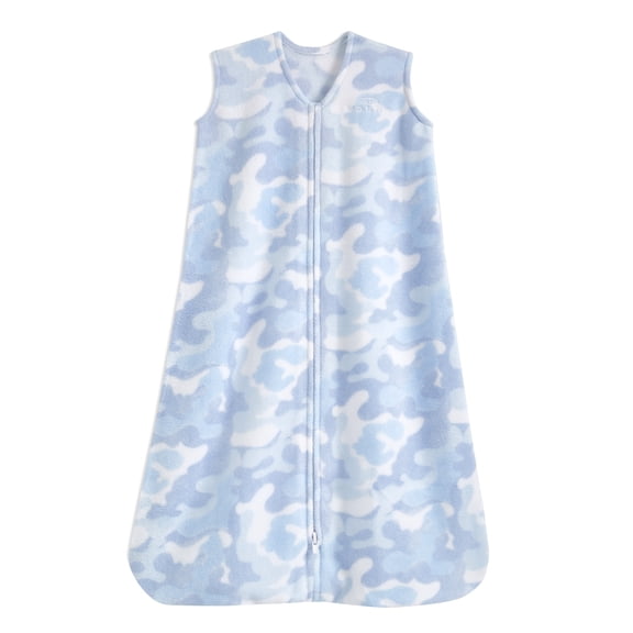 Halo SleepSack Wearable Blanket, Micro-Fleece, Sky + Sea, Infant Boys, Small, 0-6 Months