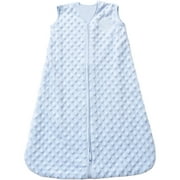 HALO Sleepsack Wearable Blanket, Plushy Dots Velboa, Blue, Toddler Boys, Large, 12-18 Months